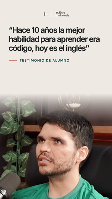 Hace 10 años la mejor habilidad para aprender era código, hoy es el inglés