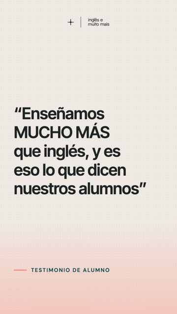 Enseñamos MUCHO MÁS que inglés, y es eso lo que dicen nuestros alumnos